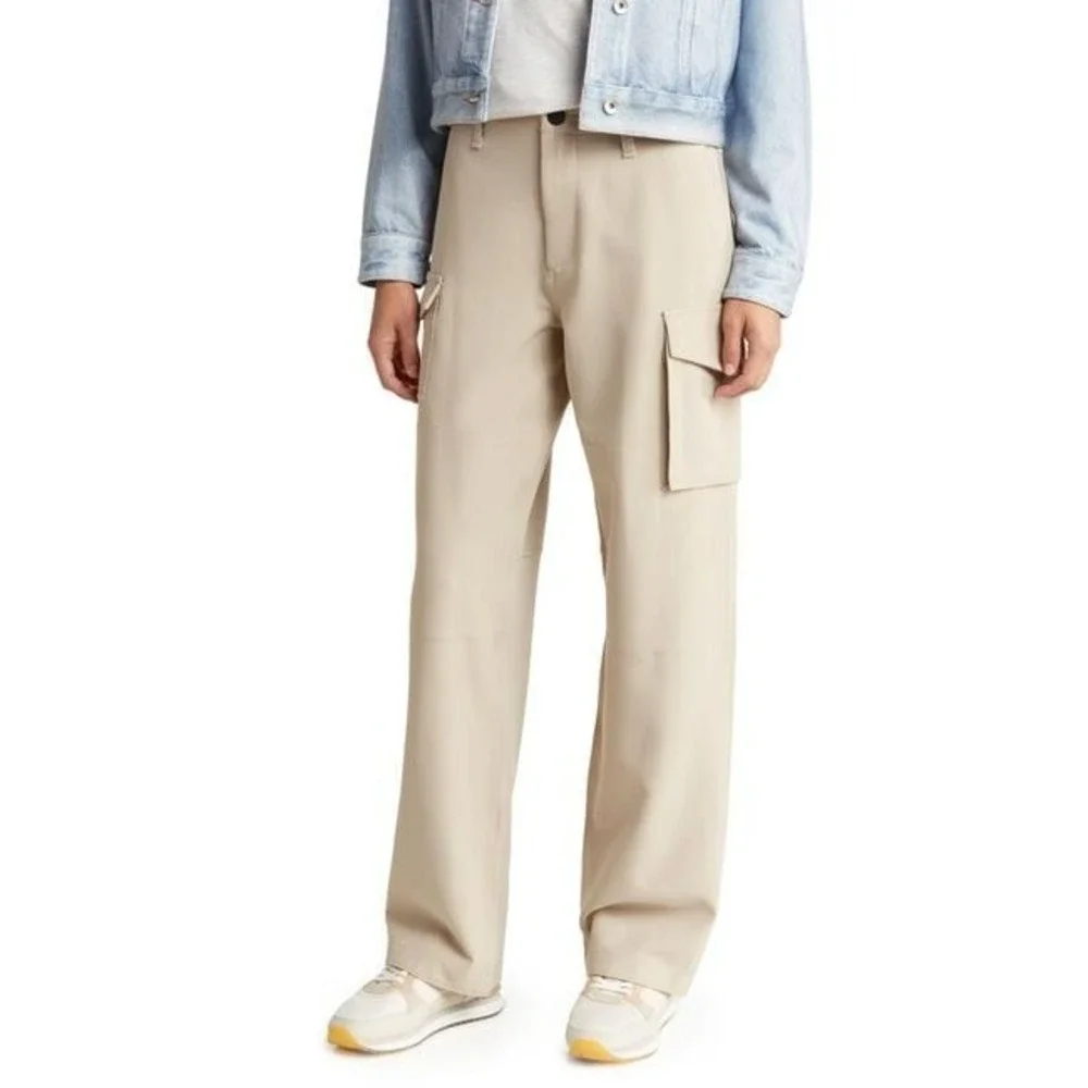 RAG & BONE Womens Nora Cargo Side Pocket Pants In Stone‎ Size 27